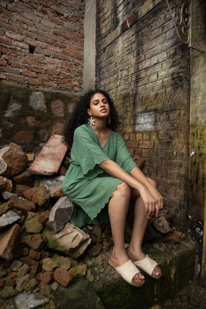 Aloevera short kaftan