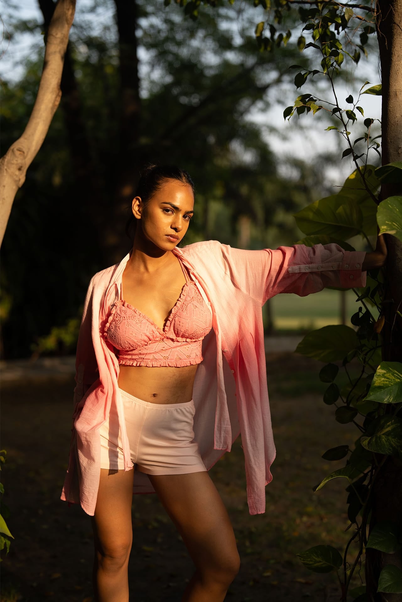 Cinamon bandeau pink