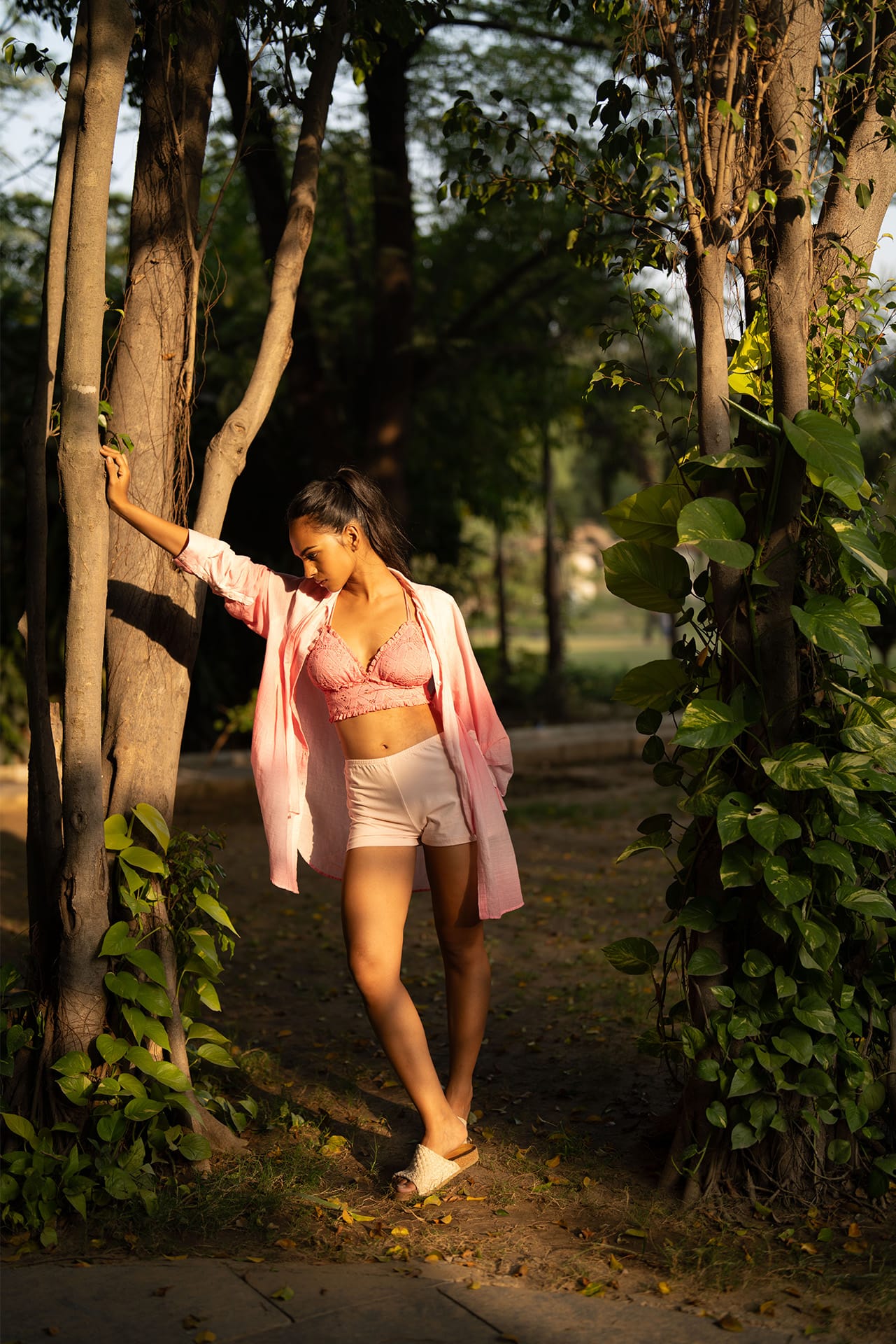 Cinamon bandeau pink