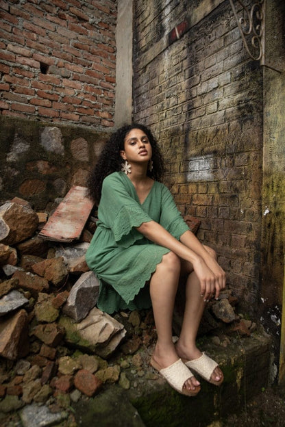 Aloevera short kaftan