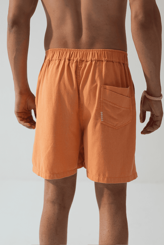 Marcha cotton canvas shorts