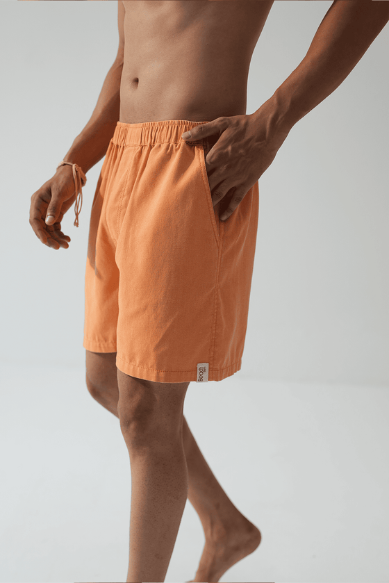 Marcha cotton canvas shorts