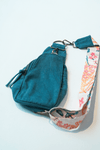 Rolo crossbody canvas bag