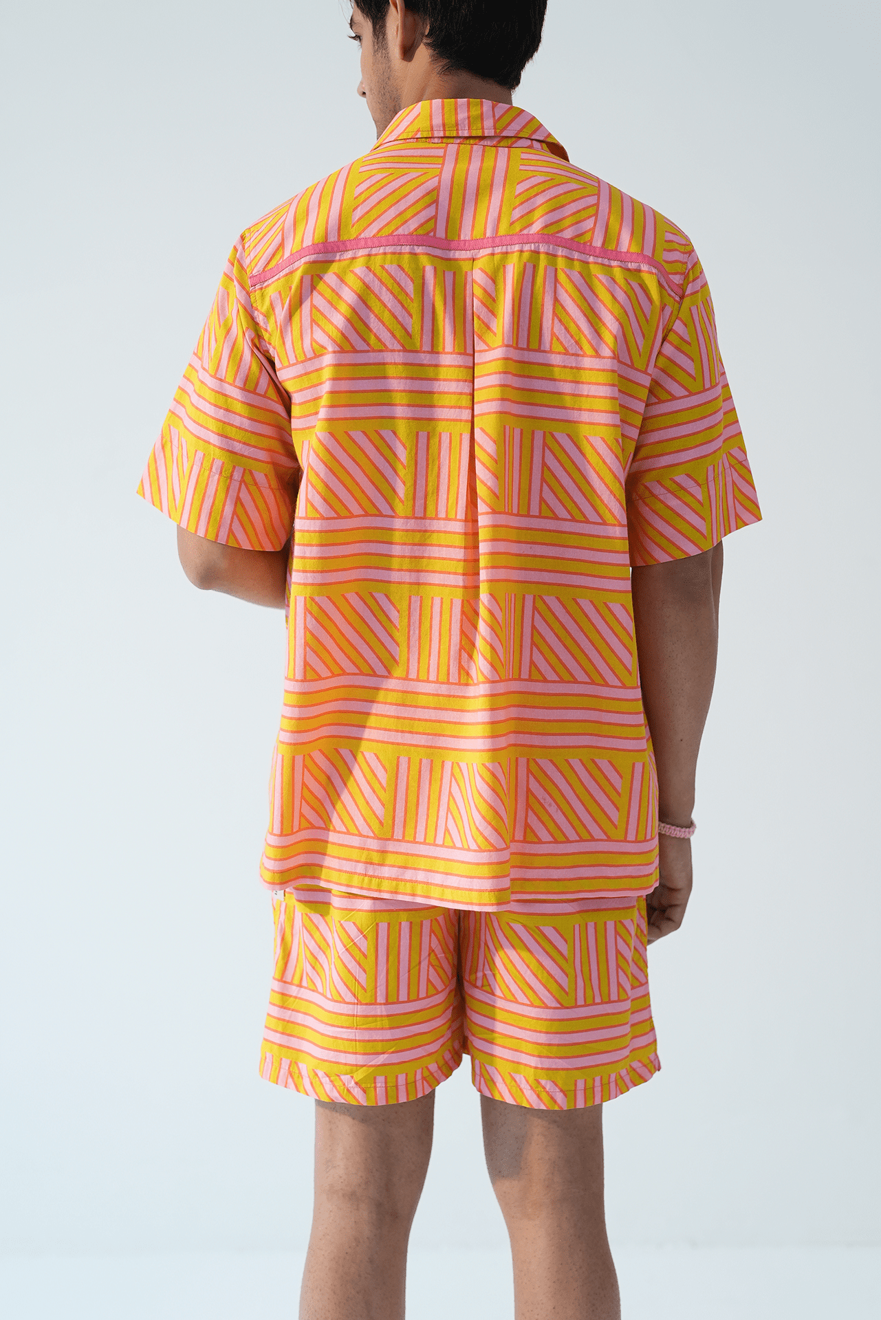 Aadarsh Balakrishna in Ribbon Hawaiian Shorts