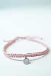 Berry bar macrame choker