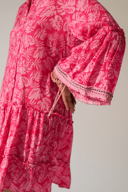 Fig Fusion Drop Waist Dress