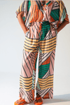 Orange zest pant