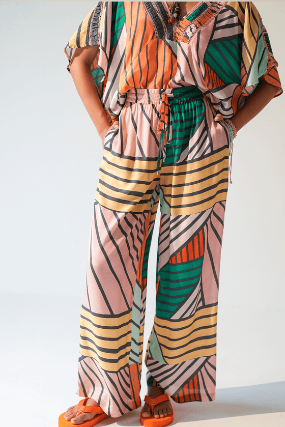 Orange zest pant