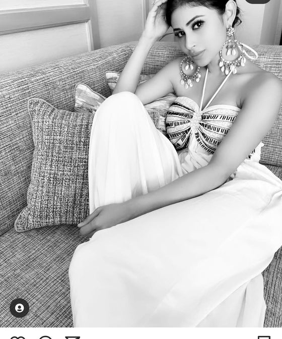 Mouni Roy in Darkins Flared Jumpsuit