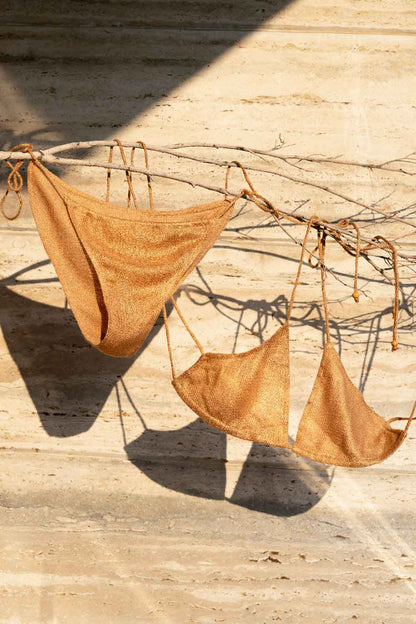 Bumblebee bikini and brief set