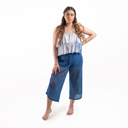 Avery cotton lace pant