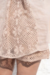Adelia cotton lace shorts