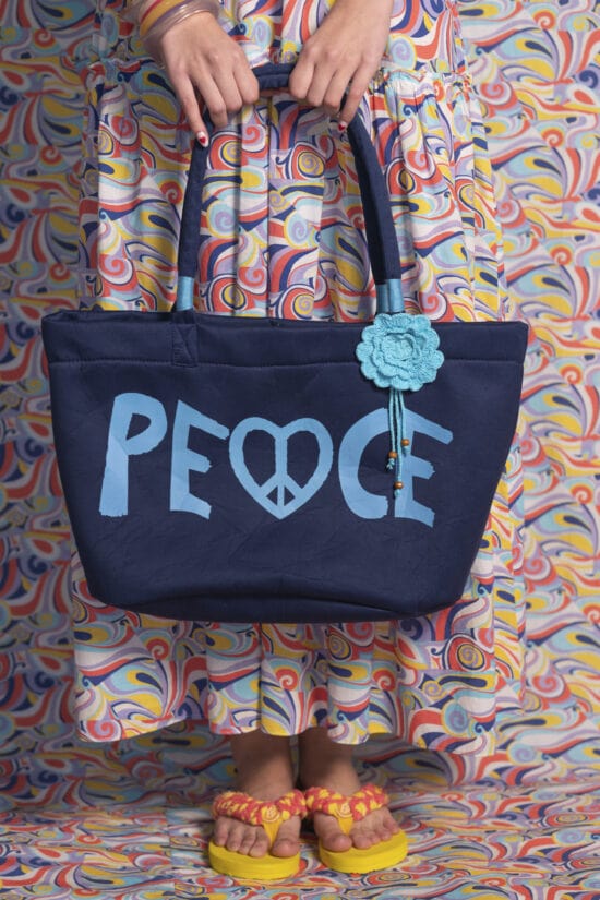 Rum Daisy Psychedelic Print Bell bottoms