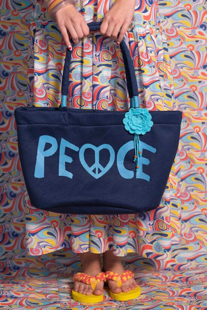 Rum Daisy Psychedelic Print Bell bottoms