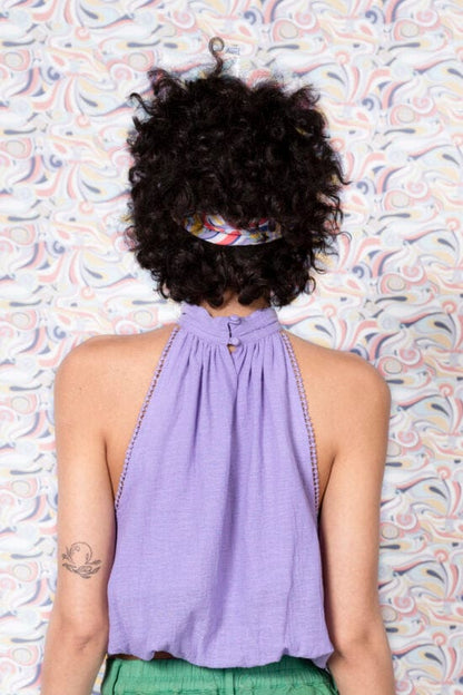 Tipsy Mermaid Turtleneck Blouse