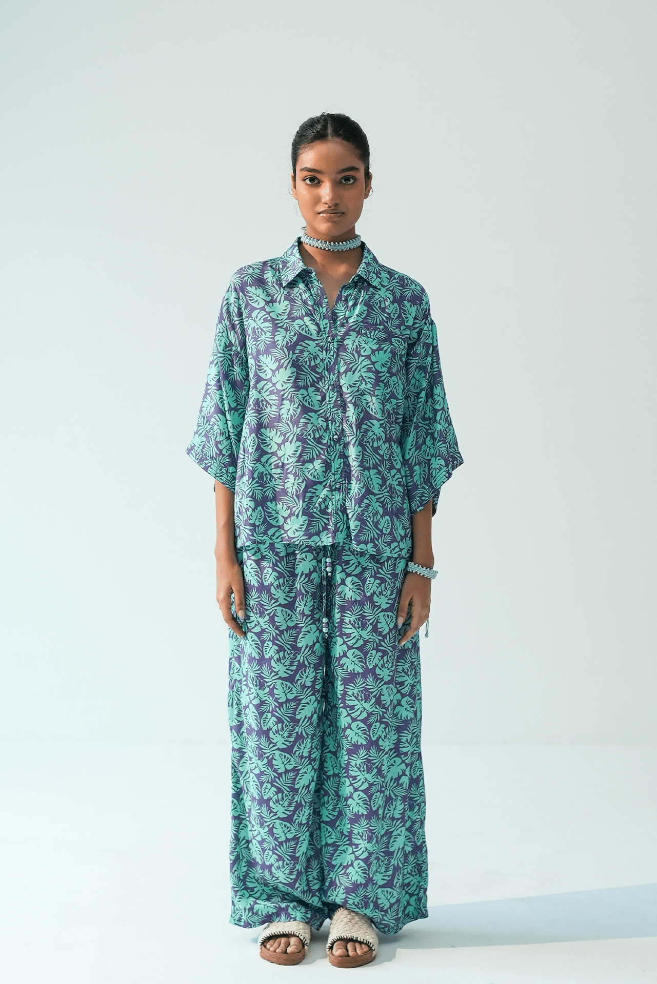 Gulnar Virk in Cool Frosty co-ord set