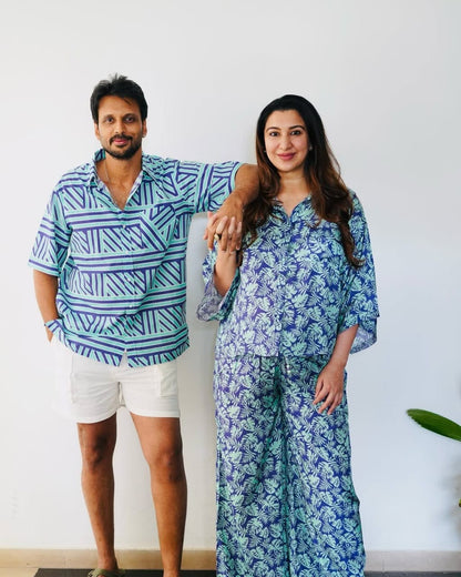 Aadarsh Balakrishna in Tiger Tiser Linen Cargo Shorts