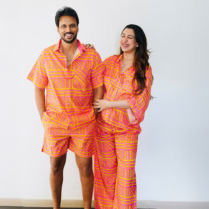 Gulnar Virk in Cool Frosty co-ord set