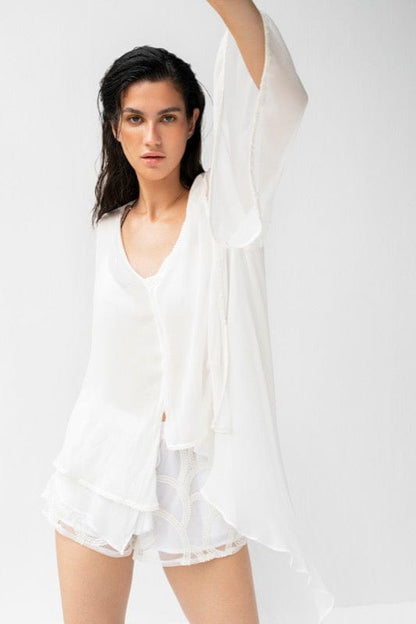 Loyka asymmetrical blouse