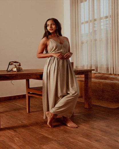 Floaty Strappy Long Dress