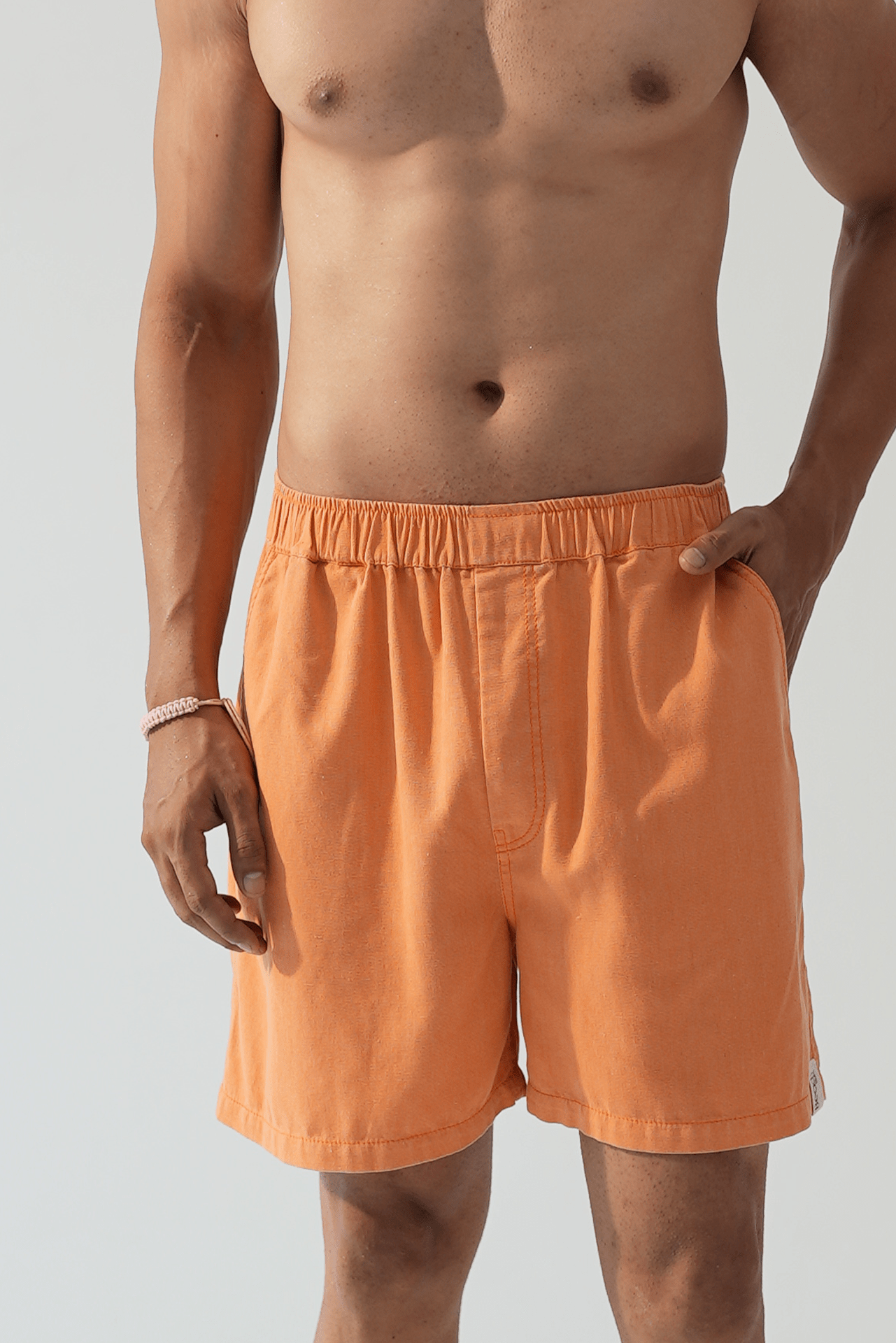 Berry bar macrame bracelet