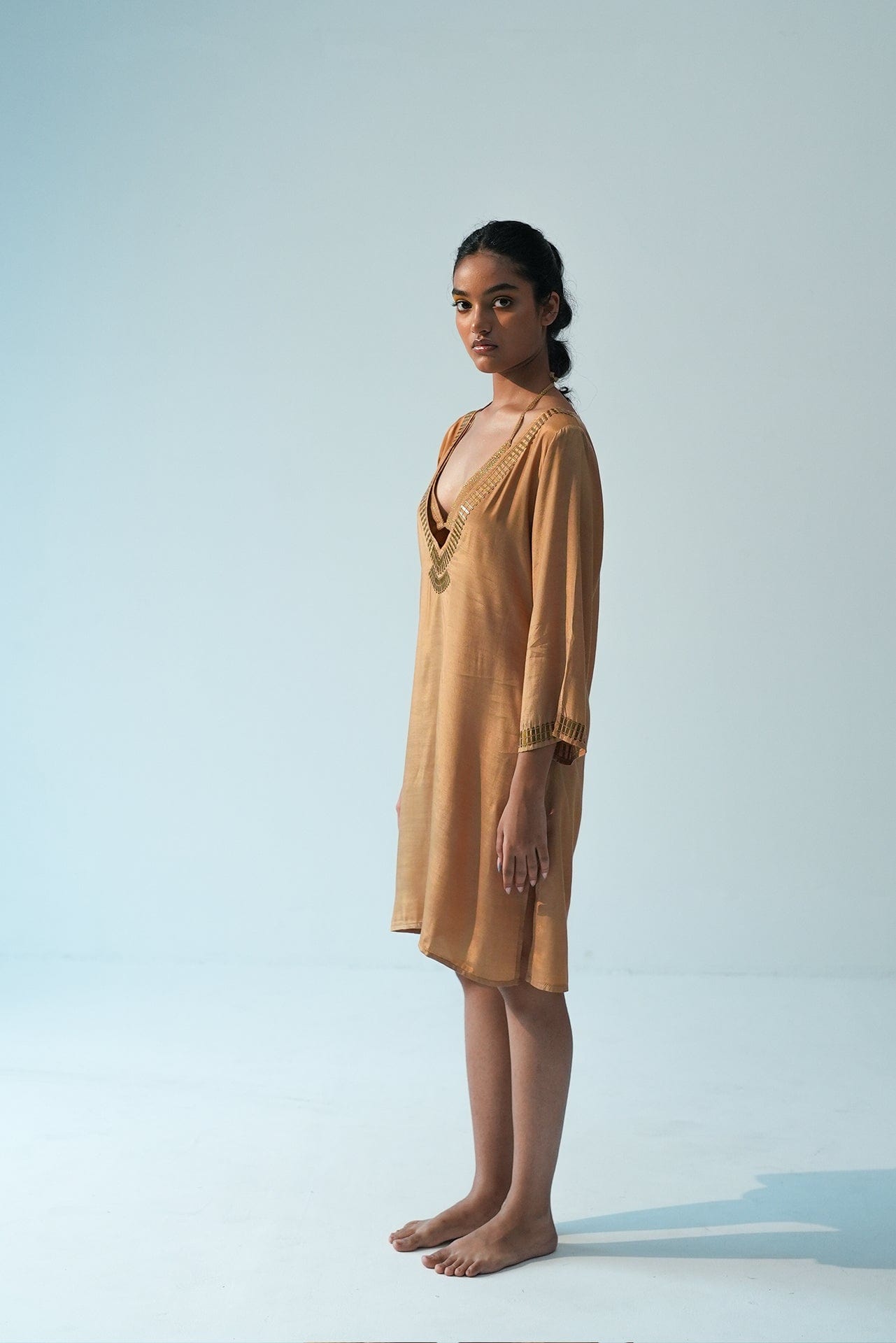 Golden Santoon Kurta Coverup